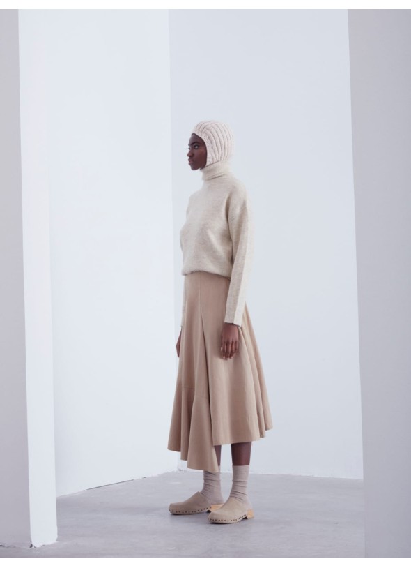 FALDA CAMEL ASIMETRICA