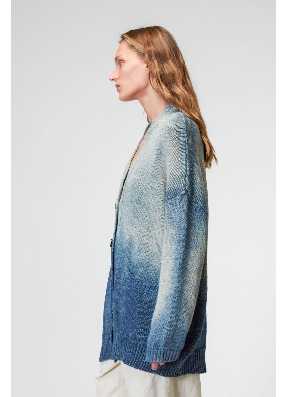 CARDIGAN EFECTO DENIN