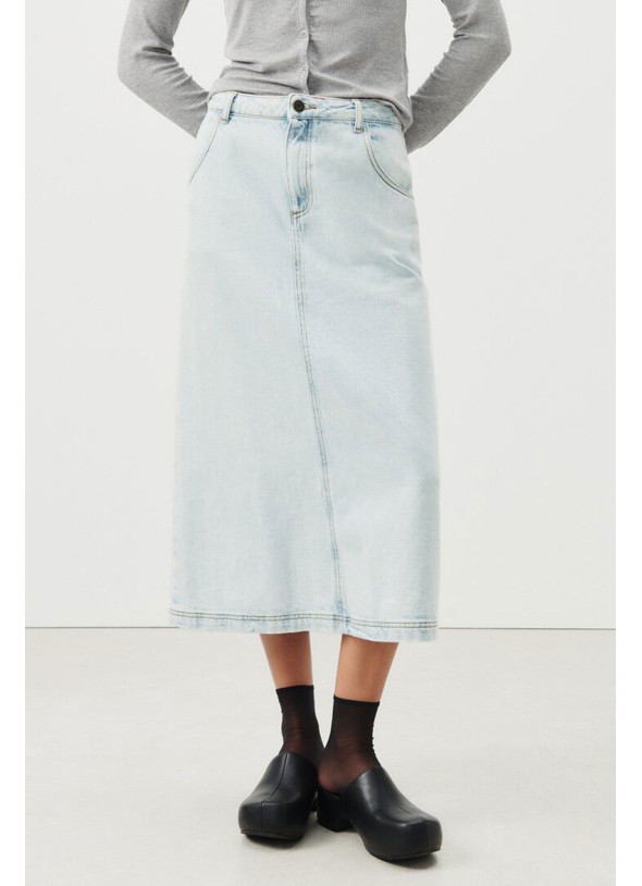 FALDA CLARA VAQUERA MIDI