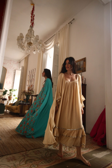 CAMISON RUFFLE MANGA