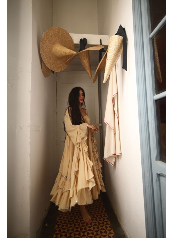 CAMISON RUFFLE MANGA