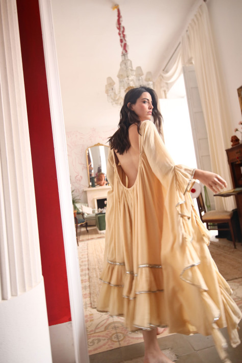 CAMISON RUFFLE MANGA