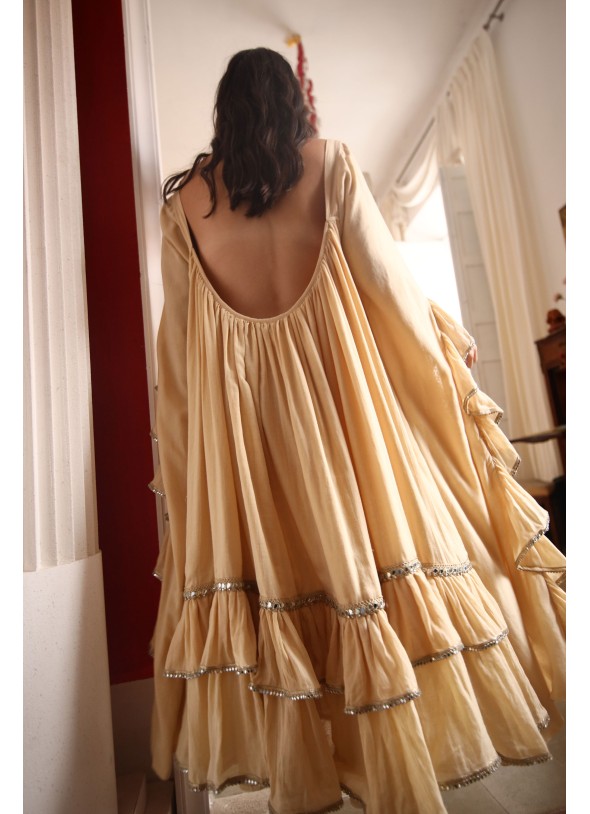 CAMISON RUFFLE MANGA