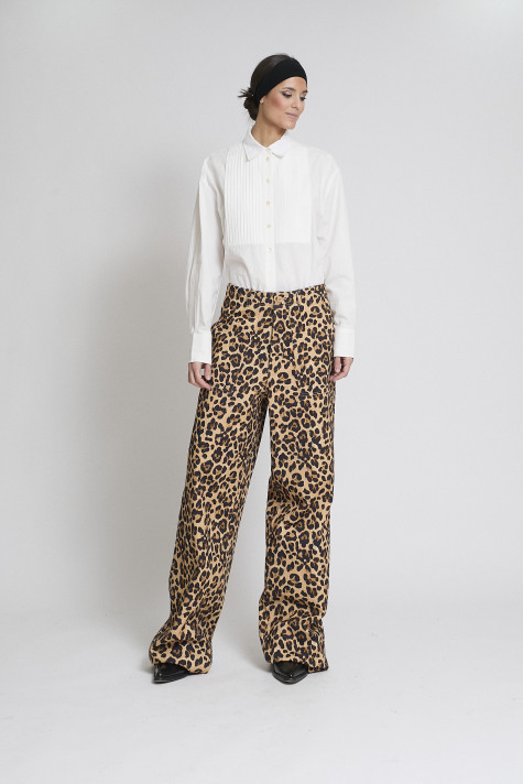 CAMISA BLANCA SMOKING LARGA