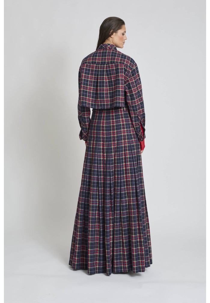 CAMISA CUADROS MARINO 2