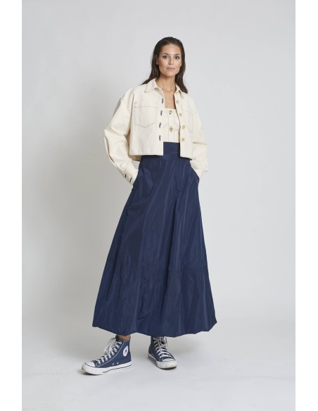 FALDA MARINO TAFETA