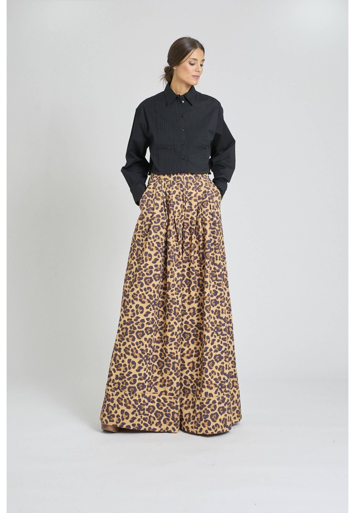 CAMISA SMOKIN CORTA NEGRA