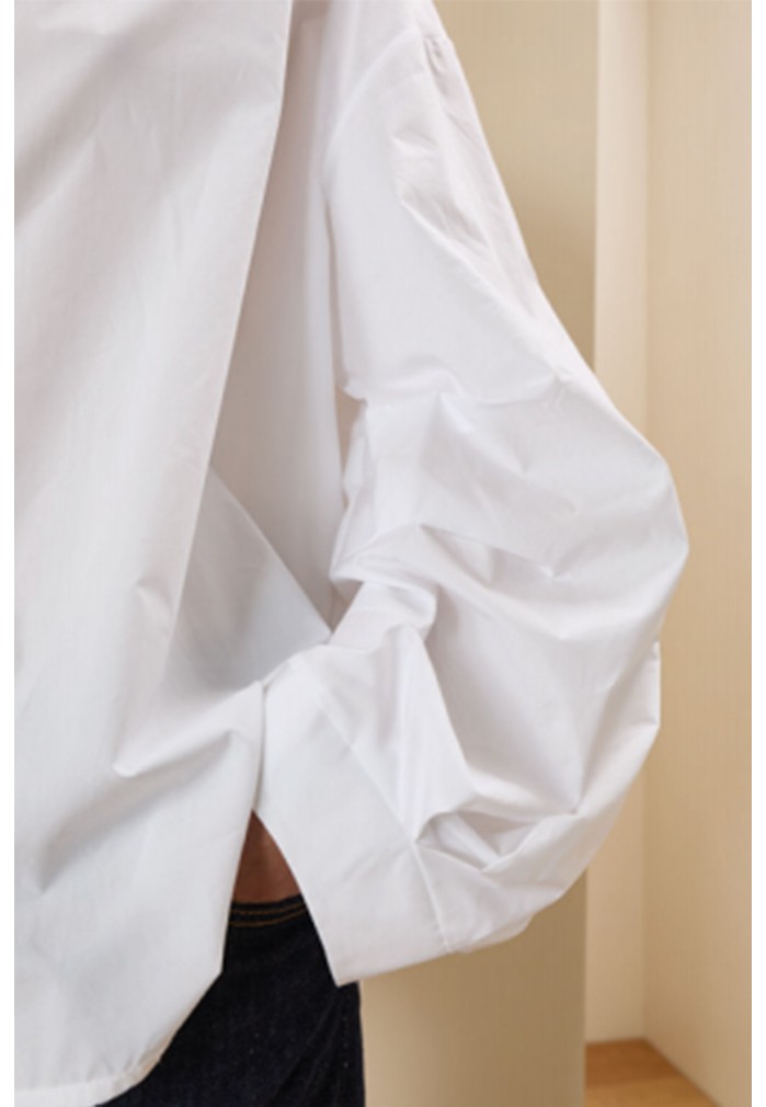 CAMISA BLANCA MANGAS AMPLIAS 2