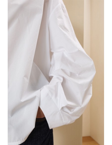 CAMISA BLANCA MANGAS AMPLIAS