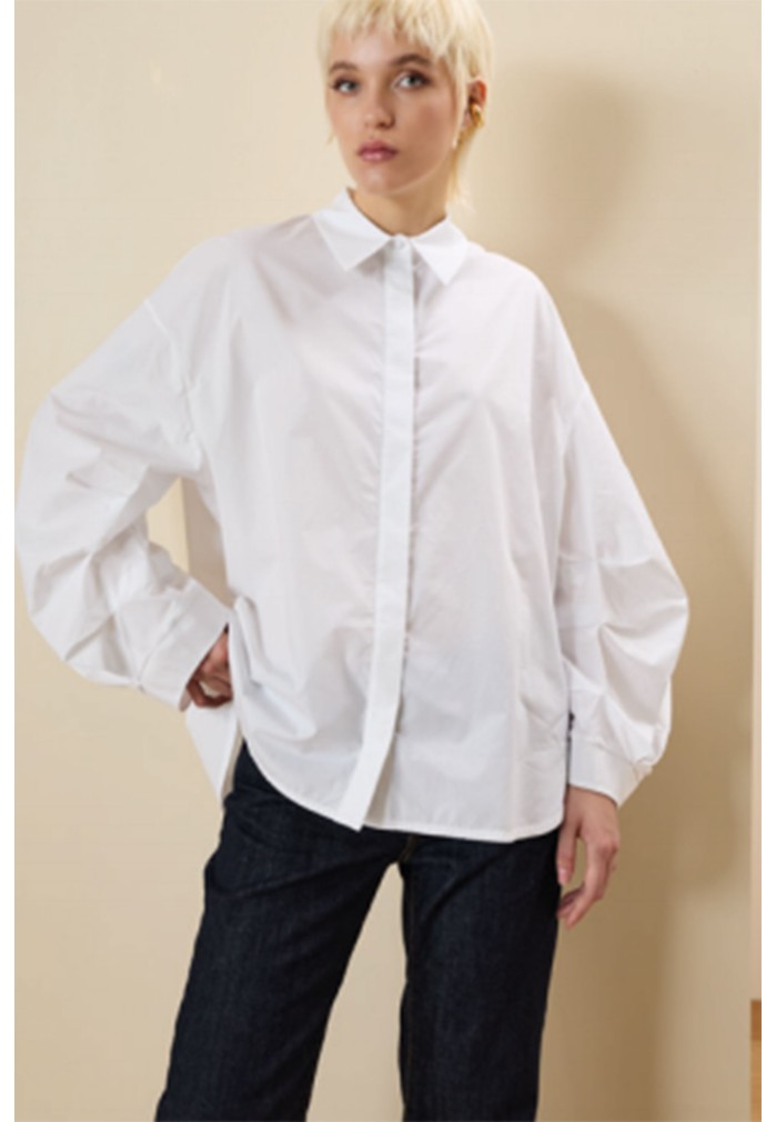 CAMISA BLANCA MANGA FAROL