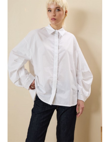 CAMISA BLANCA MANGA FAROL