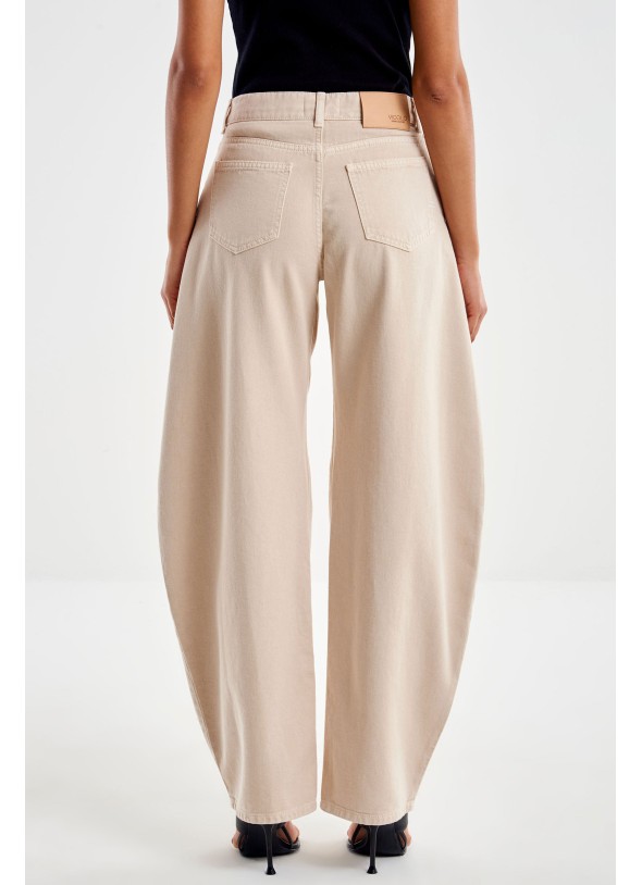 DENIM BALLOON BEIGE