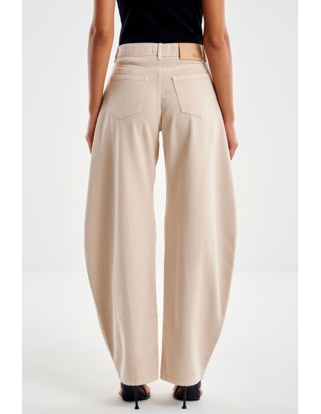 DENIM BALLOON BEIGE
