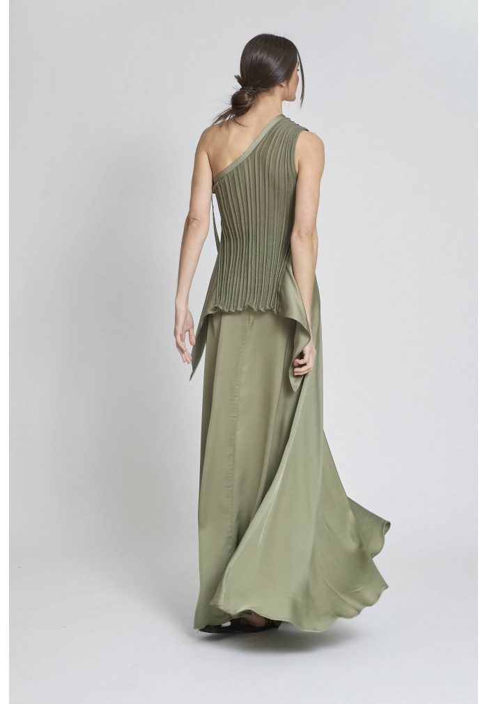 MAXI FALDA OLIVA 2