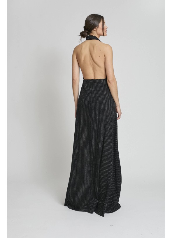 VESTIDO NEGRO ESPALDA