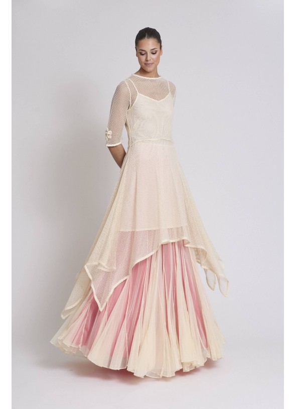 VESTIDO INDO RED CRUDO