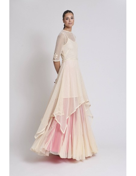 VESTIDO INDO RED CRUDO