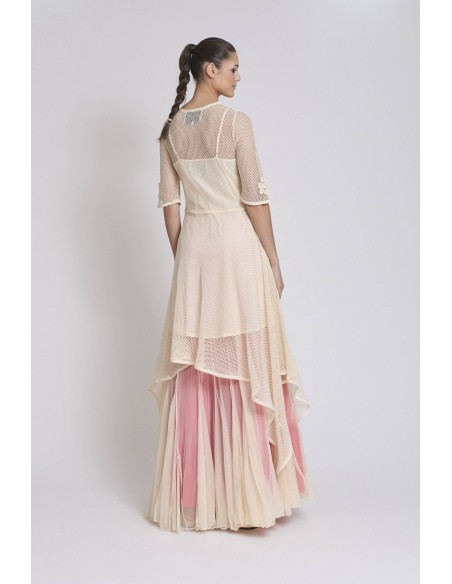 VESTIDO INDO RED CRUDO