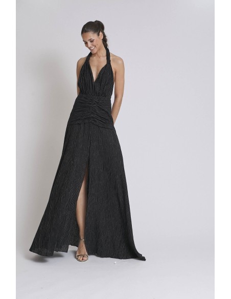 VESTIDO NEGRO ESPALDA