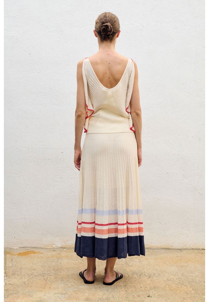FALDA RAYAS HORIZONTALES BAJO 2