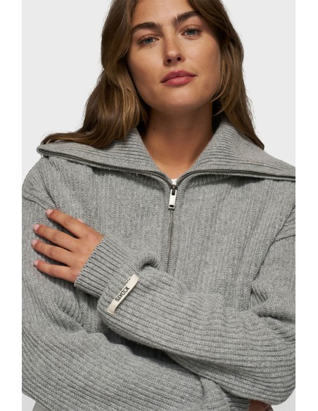 CHAQUETA CROPP CREMALLERA