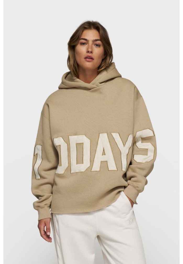 SUDADERA CAPUCHA LOGO TIERRA