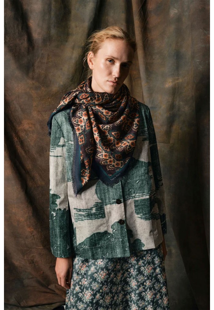 BUFANDA DARA MARRON 2