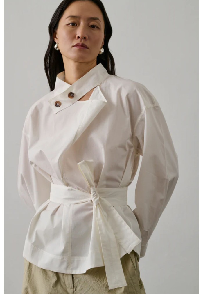 SOBRECAMISA BLANCA FELICITE