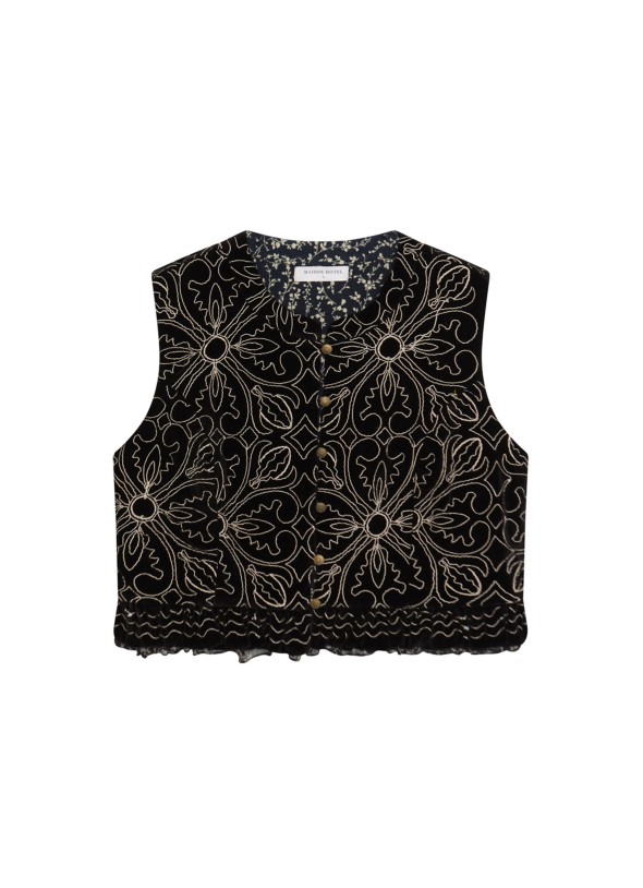 CHALECO MARCELINE NEGRO
