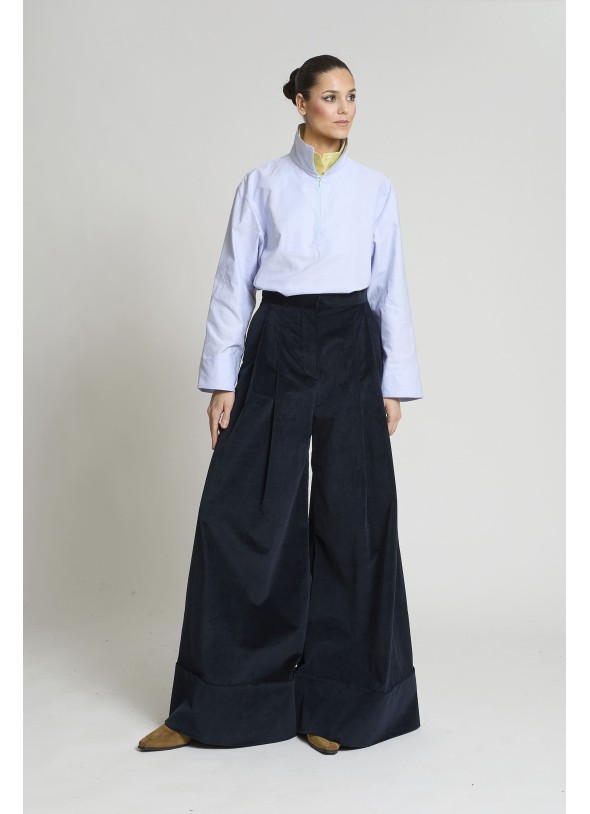 PANTALON SAMURAY VELVETON MARINO