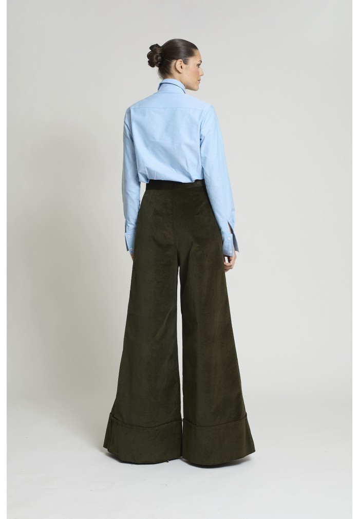 PANTALON SAMURAY VERDE 2