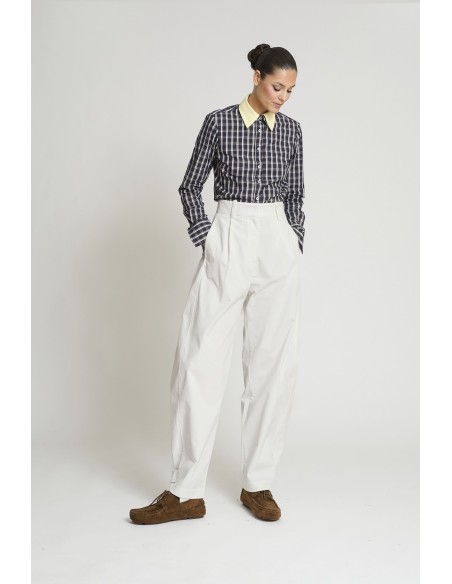 PANTALON IVES VELVETON CRUDO