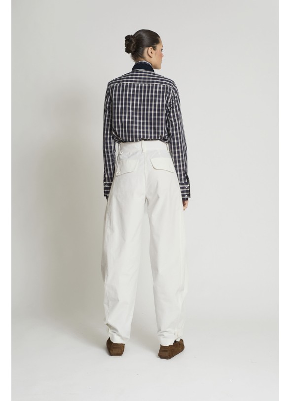 PANTALON IVES BLANCO ROTO