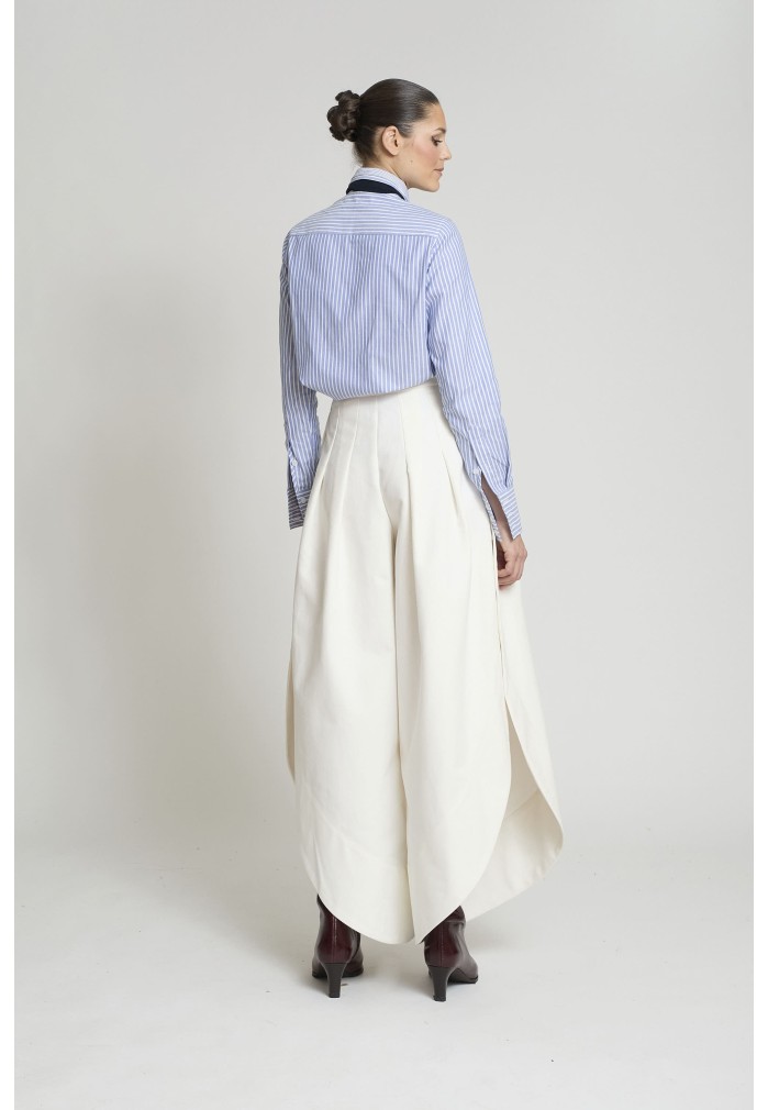 CAMISA CLÁSICA AZULONA/BLANCA 2