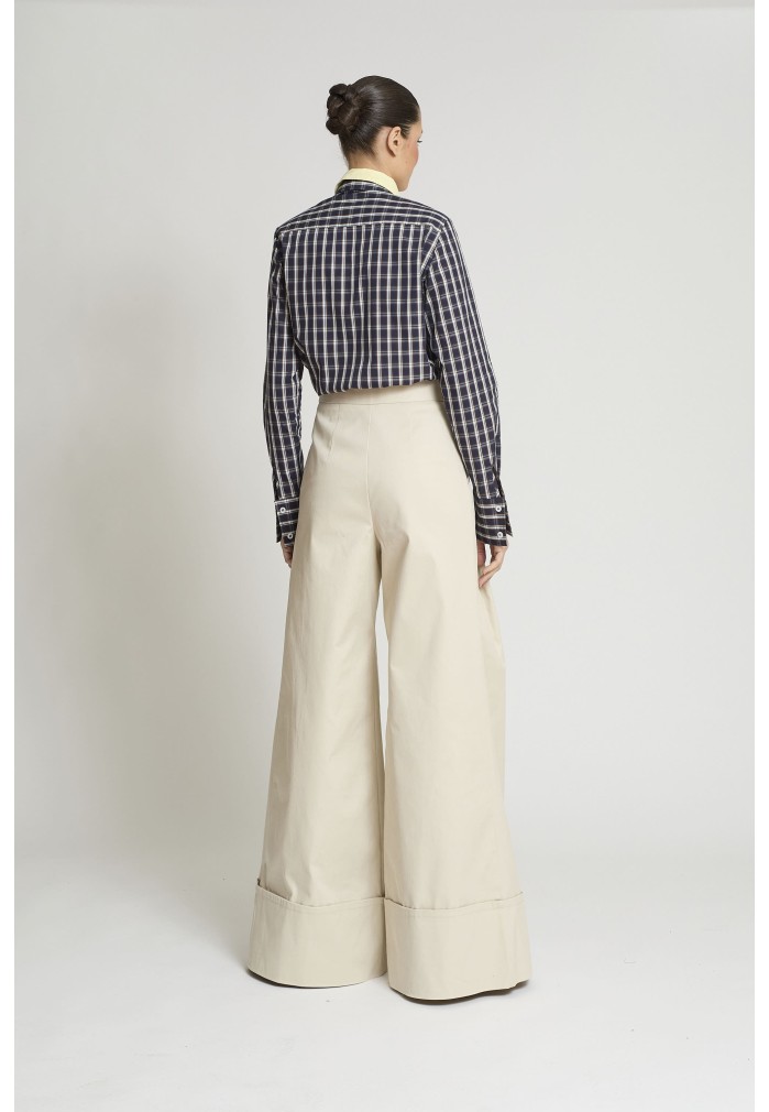 CAMISA CLÁSICA CUADROS MARINO 2