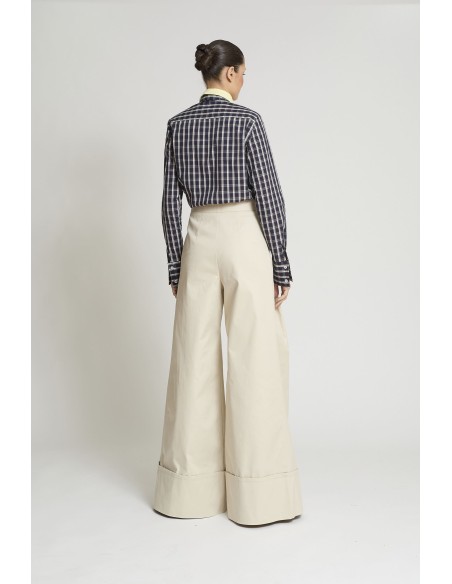 CAMISA CLÁSICA CUADROS MARINO