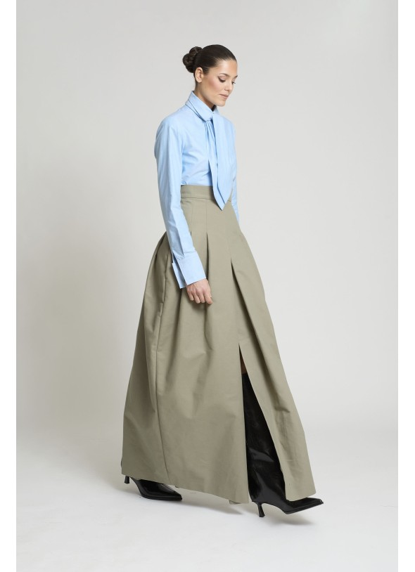 FALDA CARMEN GABARDINA VERDE
