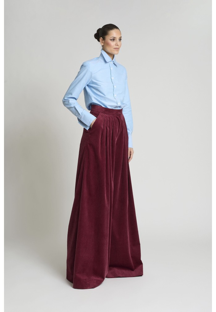 PANTALON SAMURAY PANA GRANATE