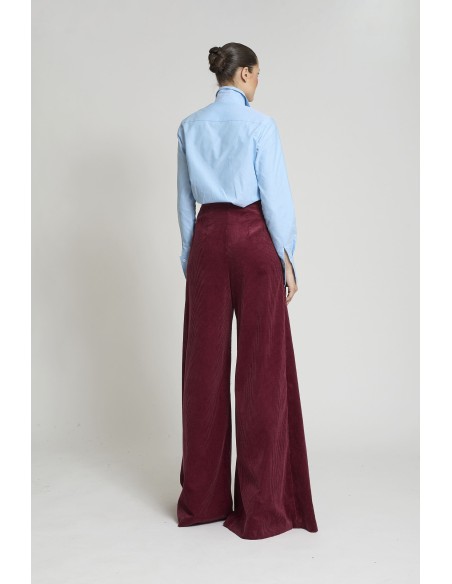 PANTALON SAMURAY PANA GRANATE