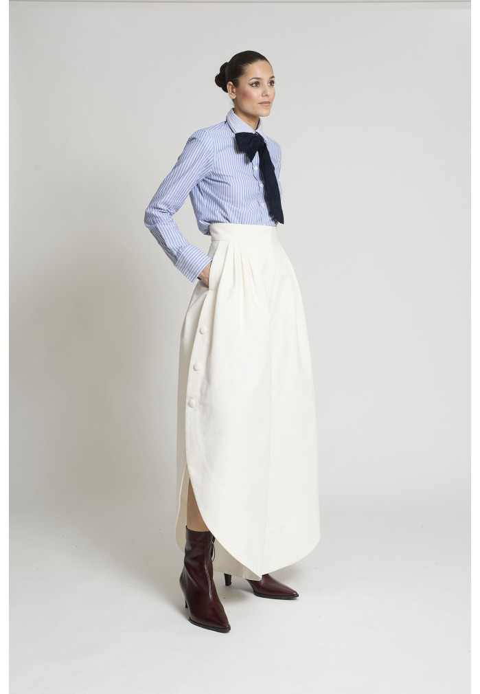 PANTALON TULIPAN BLANCO