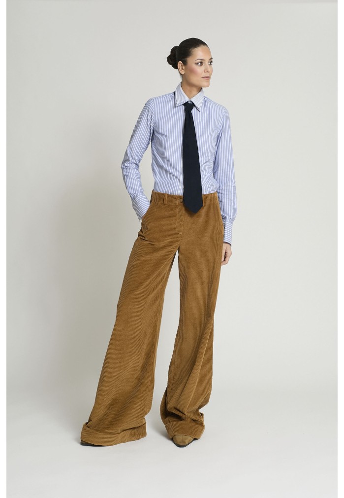 PANTALON CHINO PANA CAMEL