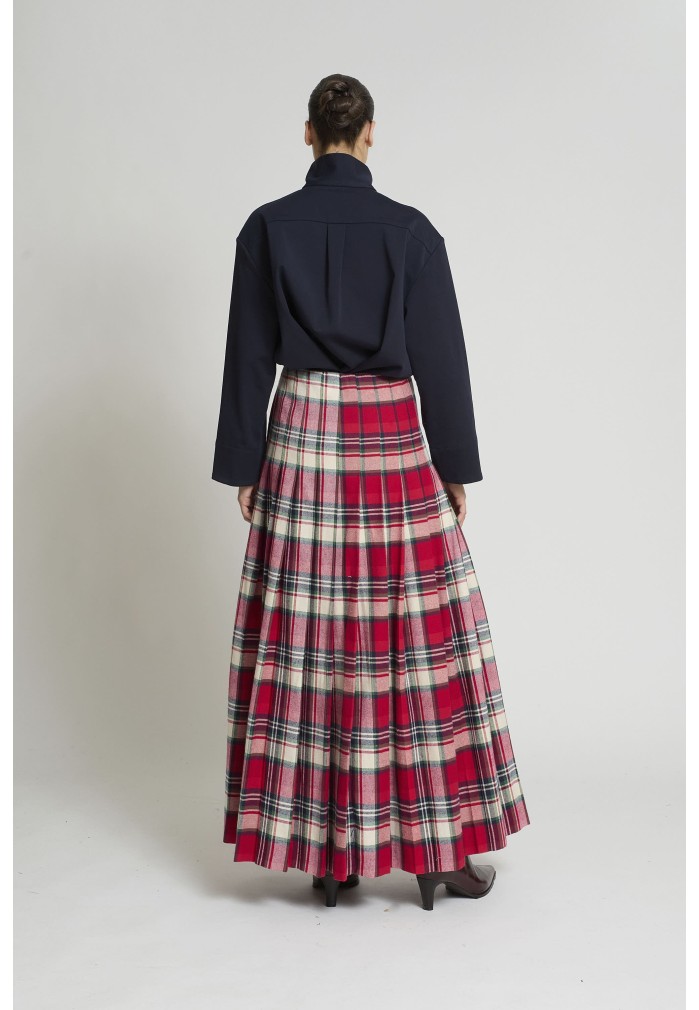 FALDA ANA CUADROS ROJOS 2