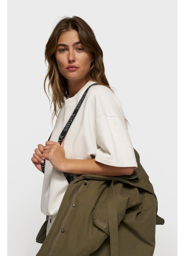 PARKA CORTA VERDE OLIVA