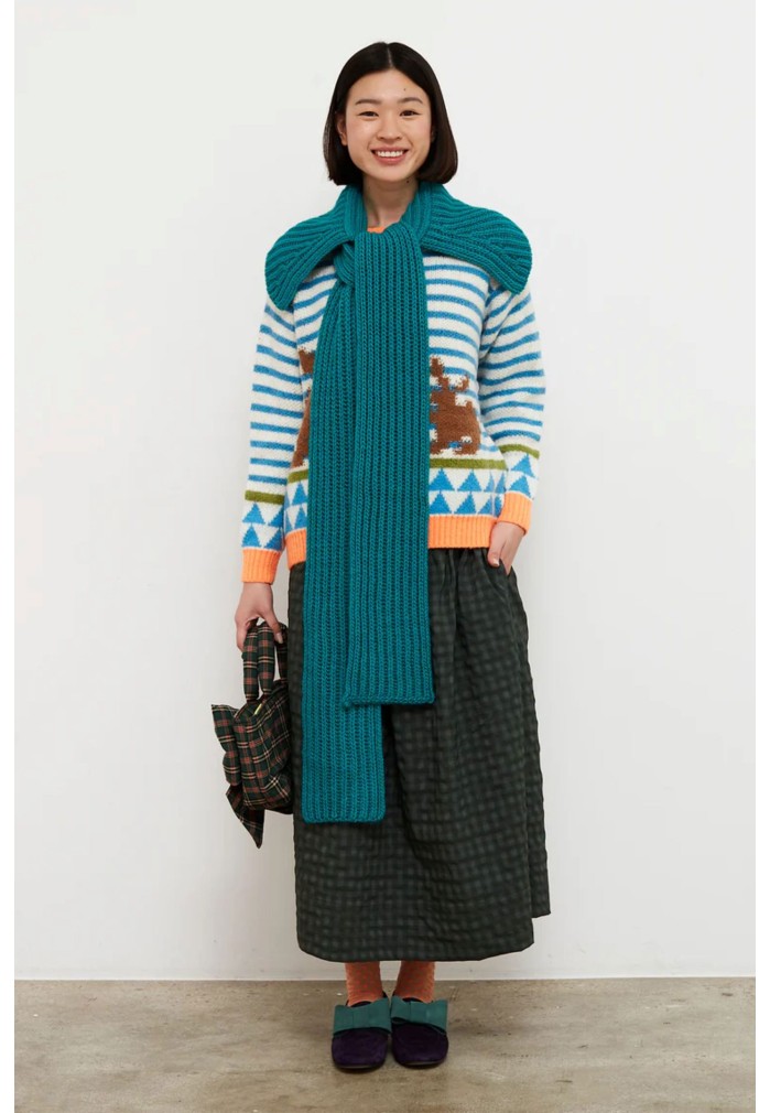 BUFANDA SPARK TURQUESA