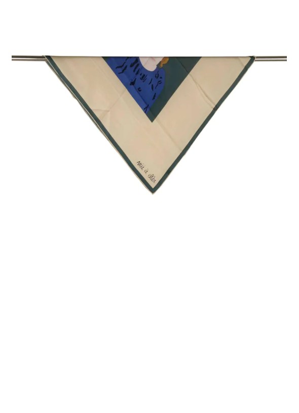 PAÑUELO CUADRADO CREMA SUZANNE