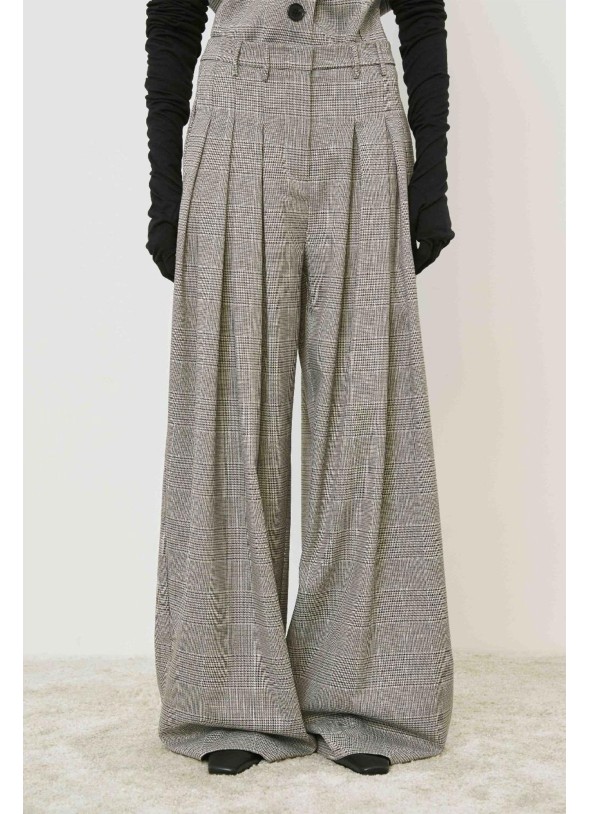 PANTALON BLANCO / NEGRO