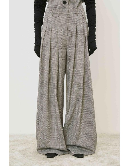 PANTALON BLANCO / NEGRO