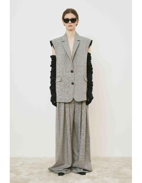 PANTALON BLANCO / NEGRO