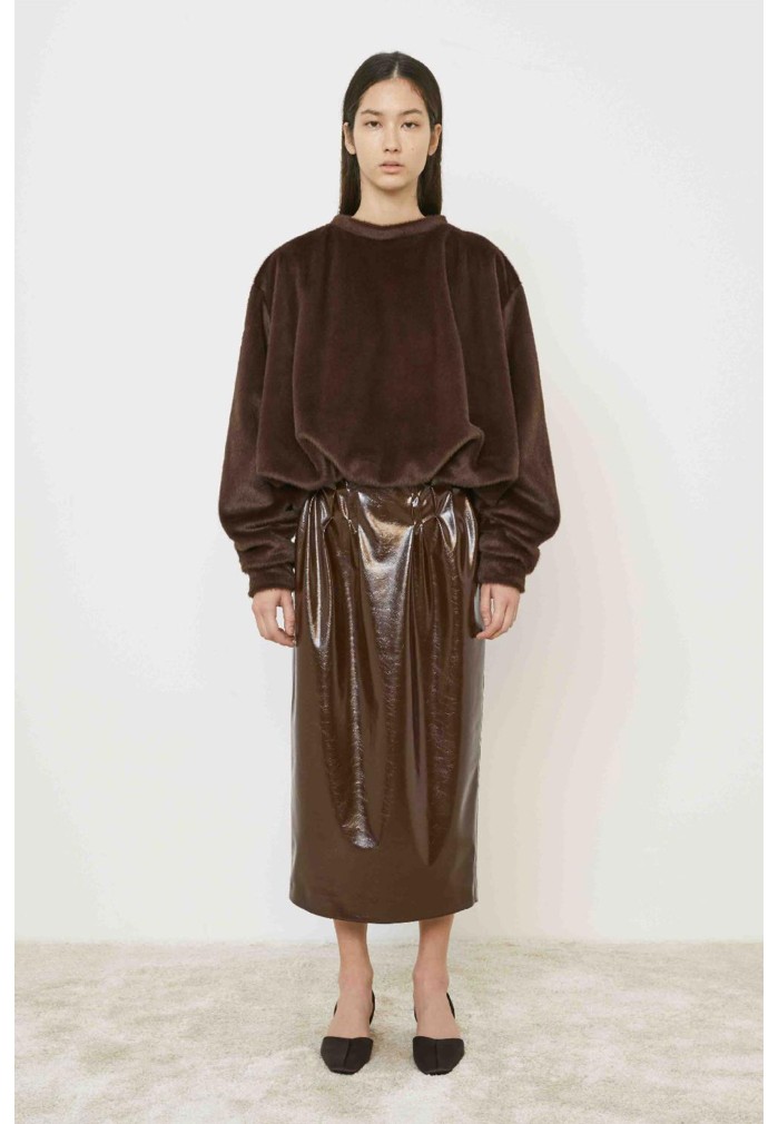 SUDADERA CHOCOLATE PELO