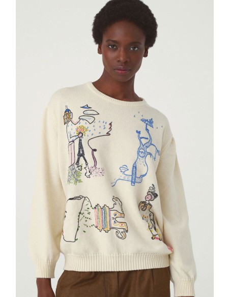 JERSEY OVERSIZE BORDADO JOLLY